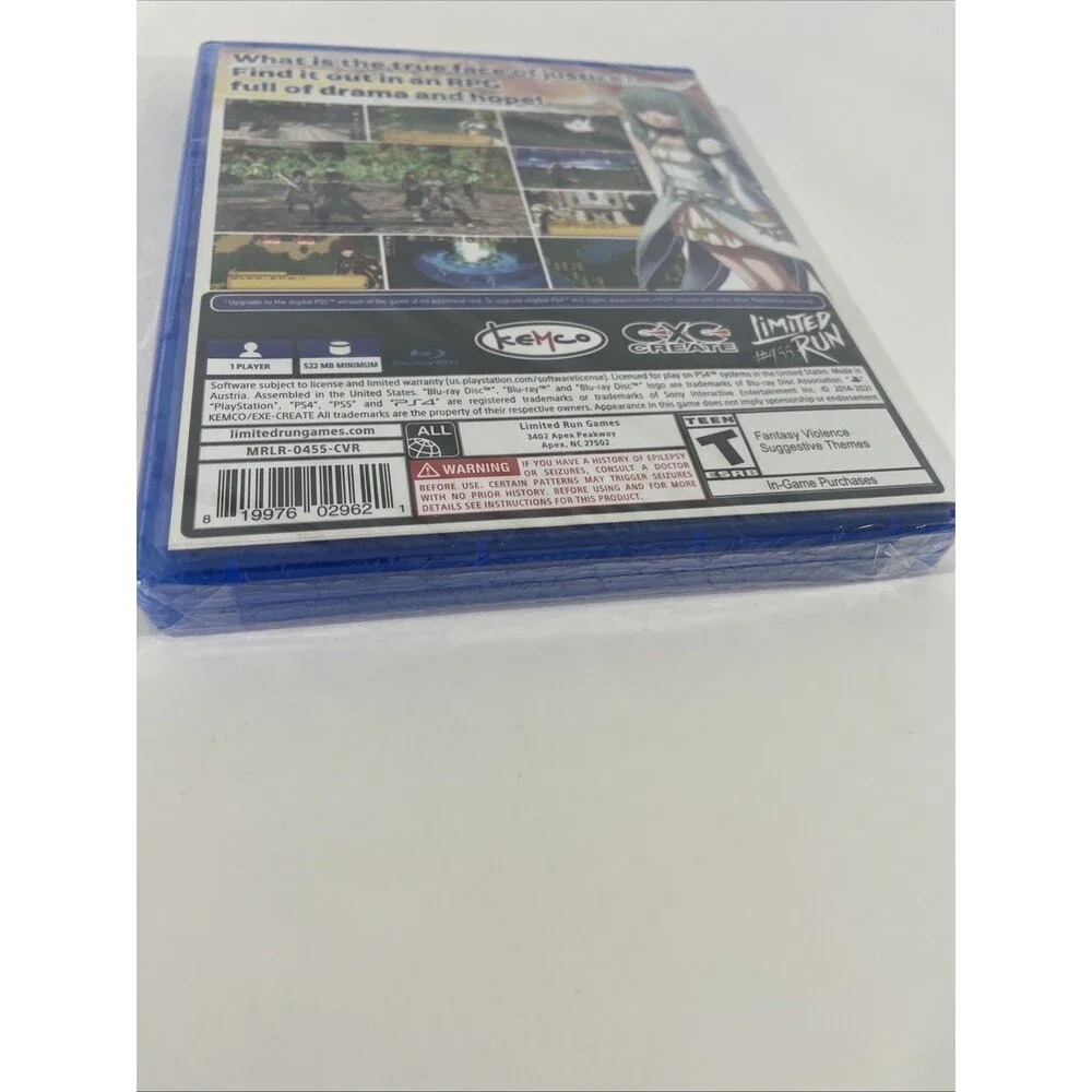 Alphadia Genesis - Limited Run Games #412 (PS4) - Factory Sealed Read Loose Disc